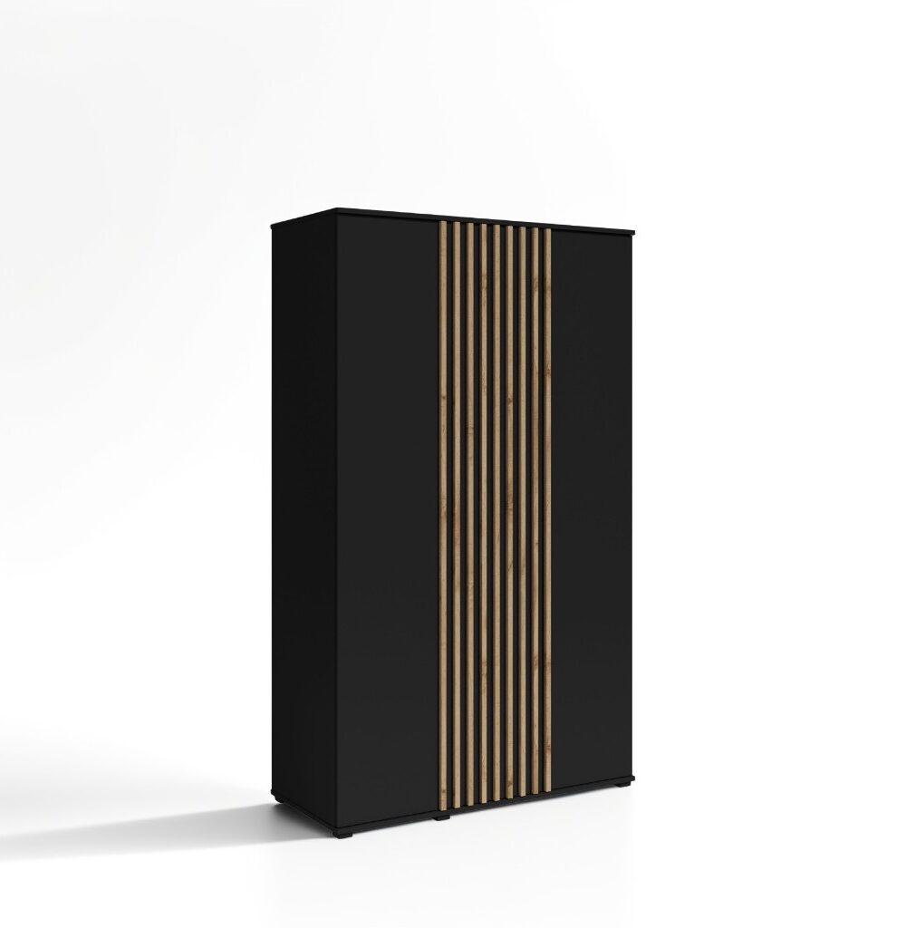 Szafa Otwierana Trzydrzwiowa z Lamelami 120cm x 200cm