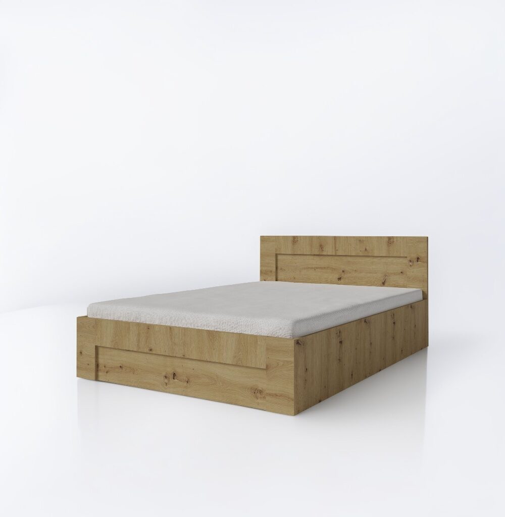 Łóżko Przednie/Boczne + Pojemnik | 90-180cm x 200cm