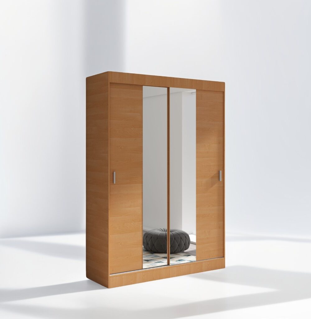 Szafa Przesuwna z Lustrem 80-200cm L2