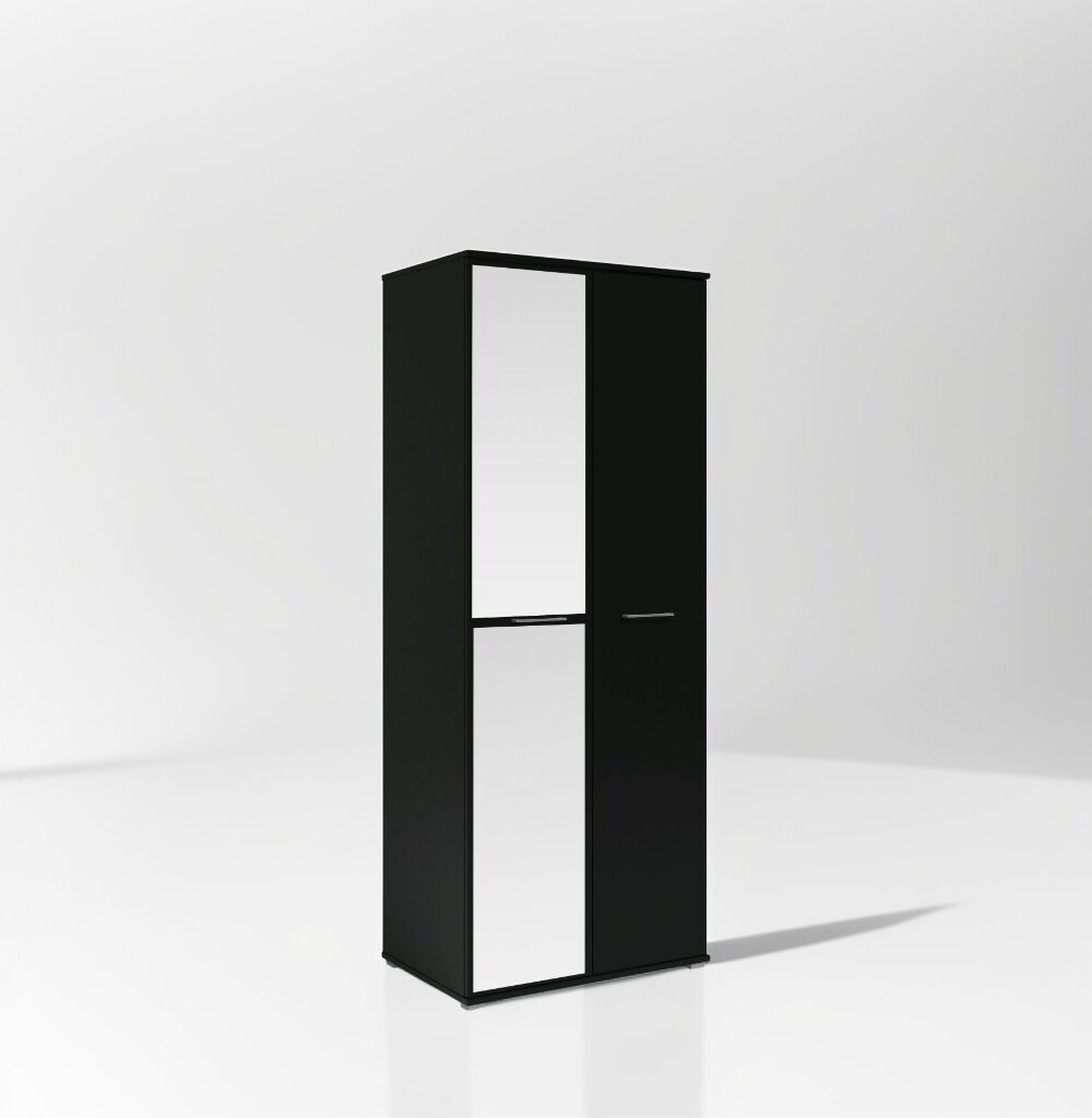 Szafa Otwierana Dwudrzwiowa z Lustrem 80cm x 200cm